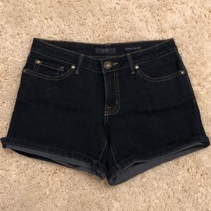 Dark Blue Jean Shorts